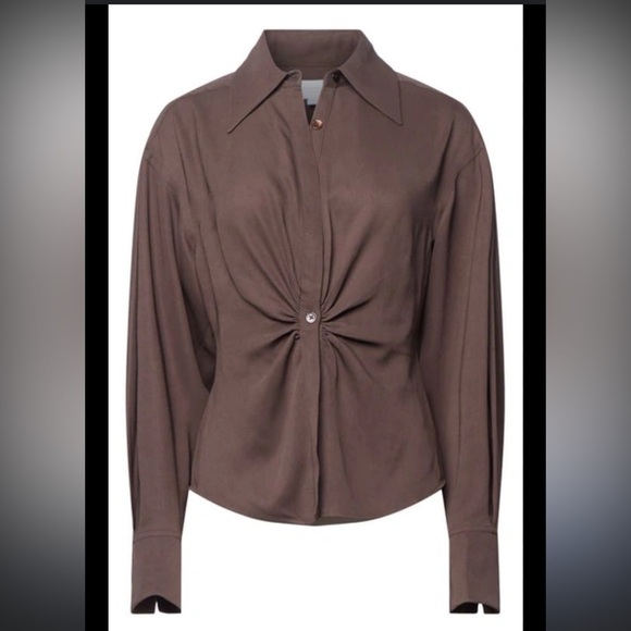 Equipment Bennet Gathered Front Shirt - NWT - Picture 1 of 9